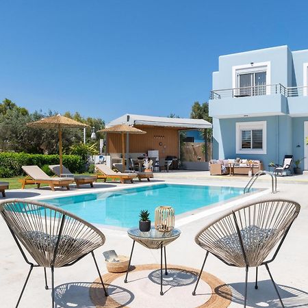 Ethria Pool Villa With Heated Jacuzzi Afantou Luaran gambar